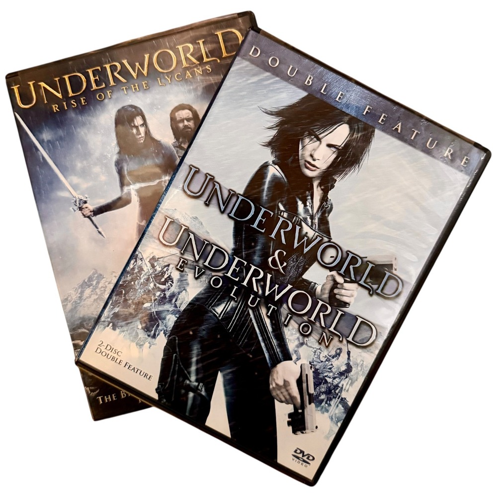 Sony Underworld 3-Movie DVD Collection Evolution Rise of‎ the Lycans Excellent